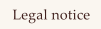 Legal notice